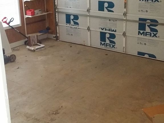 2 car garage with insulated garage doors!