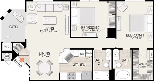 Floor plan Plan 4