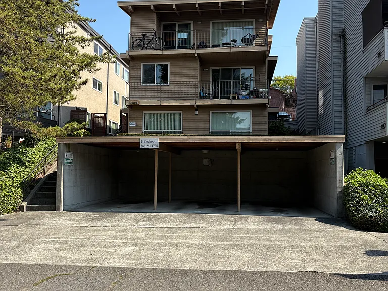 Property with covered parking stall included in your rent.