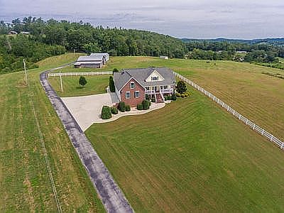 Aerial view to the North
