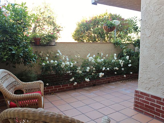 One of three patios