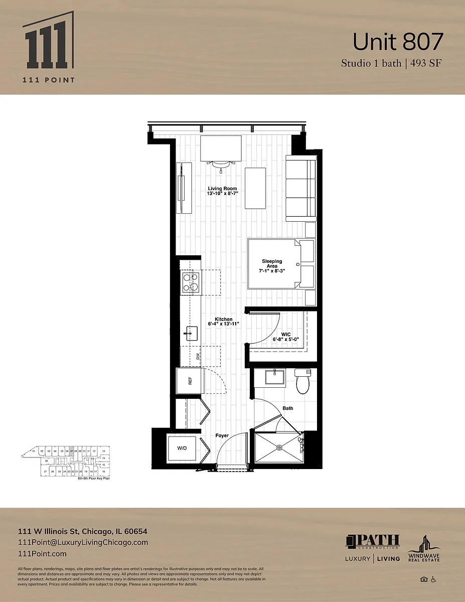 Floor plan 807