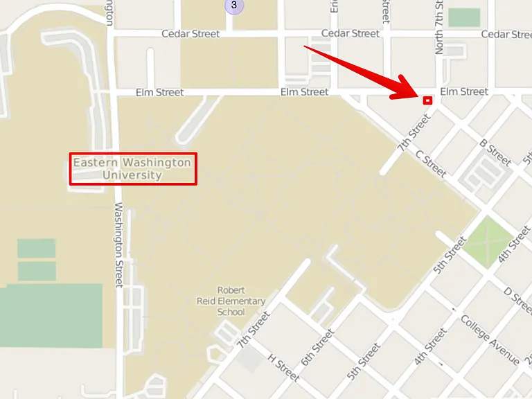 1 BLOCK FROM EWU