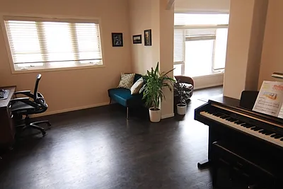 Office Space opposite Living Room