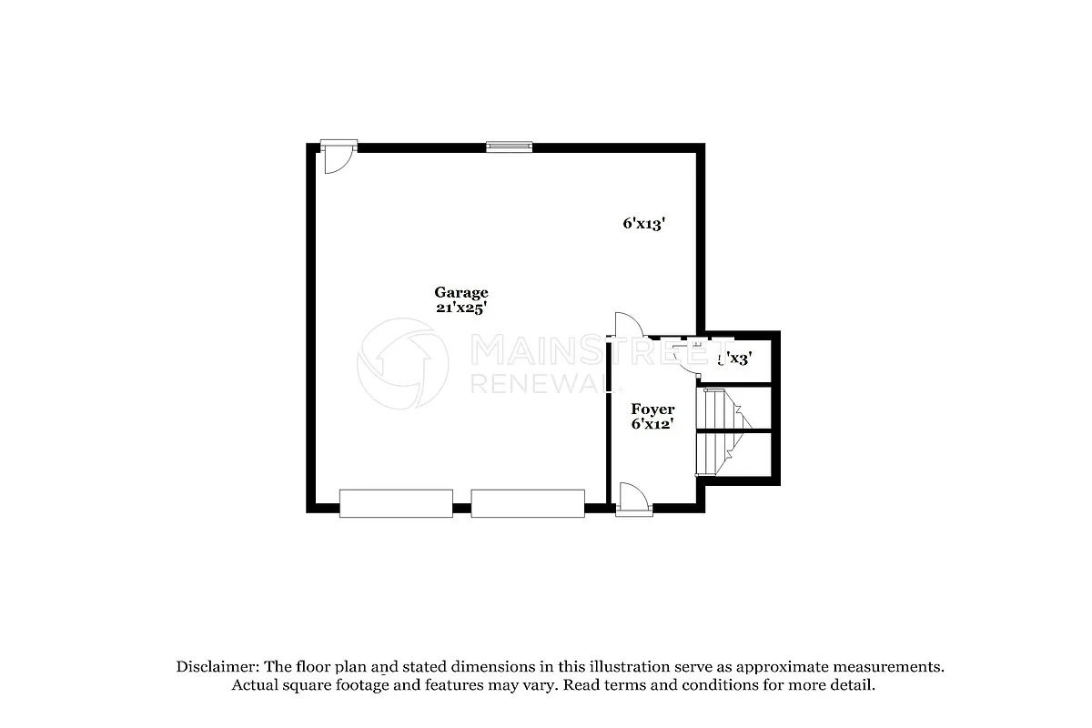 Floor Plan - 18717 Hanthorne Dr
