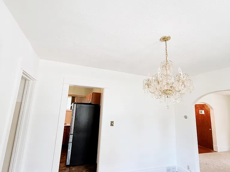 Dinning Room with a doorway to the kitchen