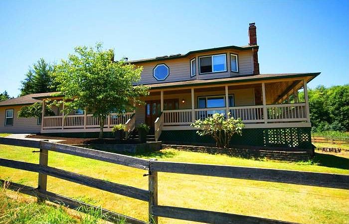 Wrap around Deck for view