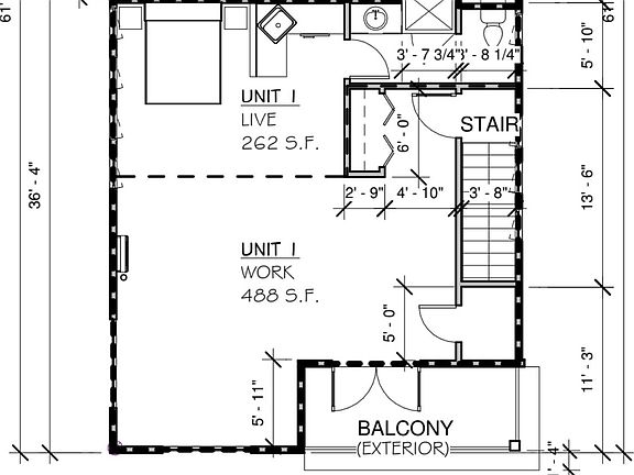 Second Level floorplan