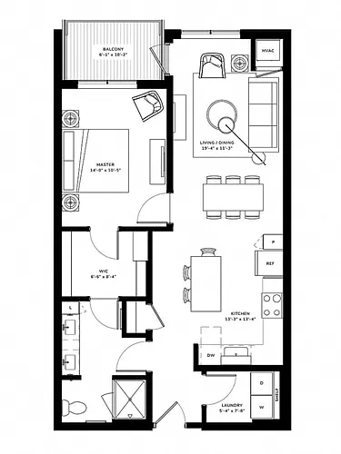 Floor plan A2