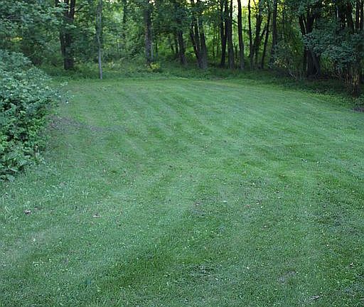 Large flat private yard