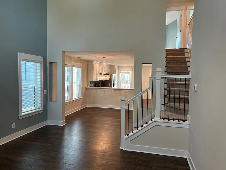 Main Level - Living / Dining areas, Hardwood Floors / Vaulted Ceiling