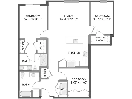 Floor plan D3d