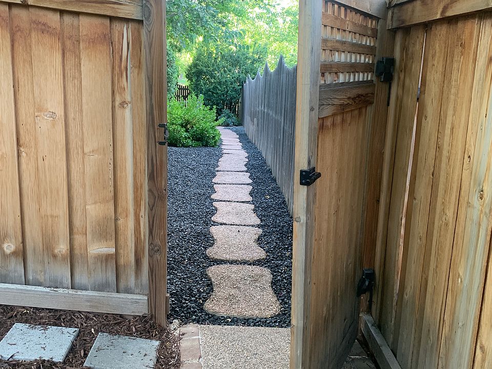 entrance from the front of the house