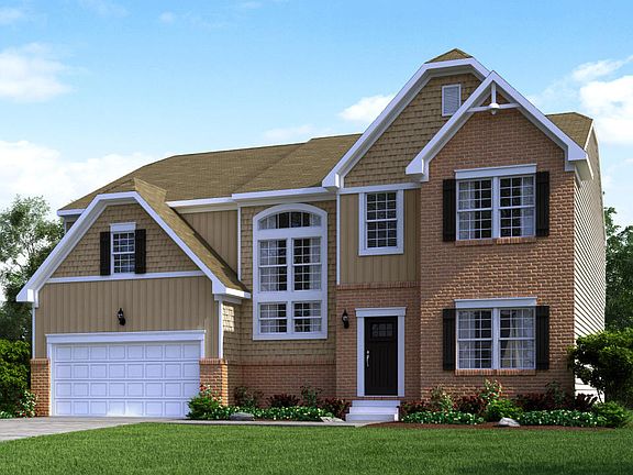 Elevation E Opt Partial Brick Front Facade