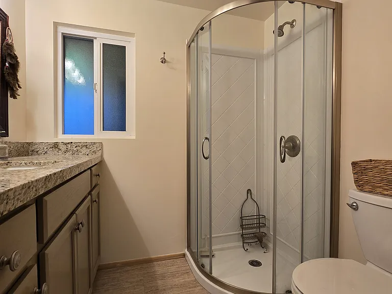 Downstairs shower
