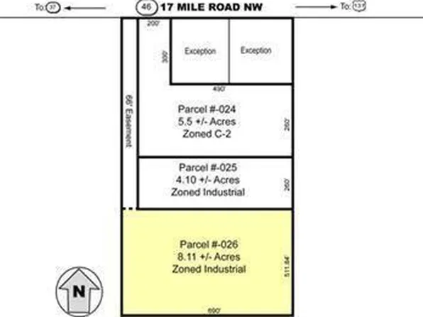 2150 Seventeen Mile Rd, Kent City, MI 49330