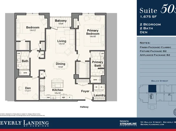 505 Plan, Beverly Landing