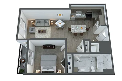 Floor plan B3