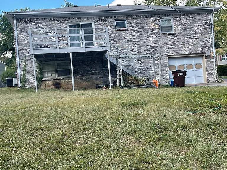 Back of house. Balcony will be replaced by move-in