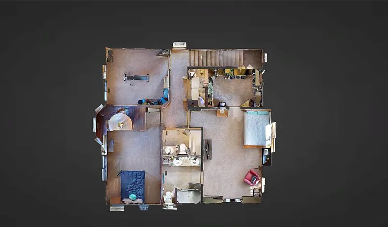 Second level floorplan.