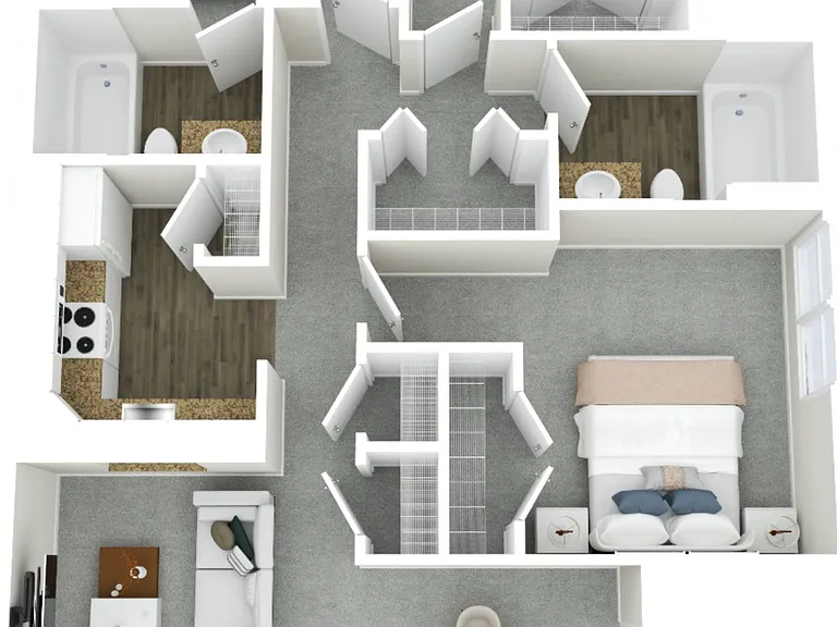 3 Bed, 2 Bath