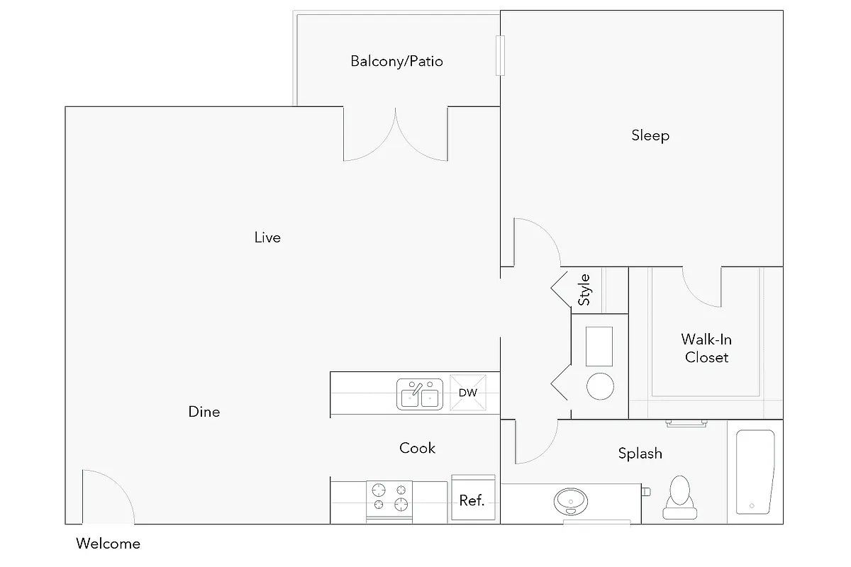 Floor plan Aiken