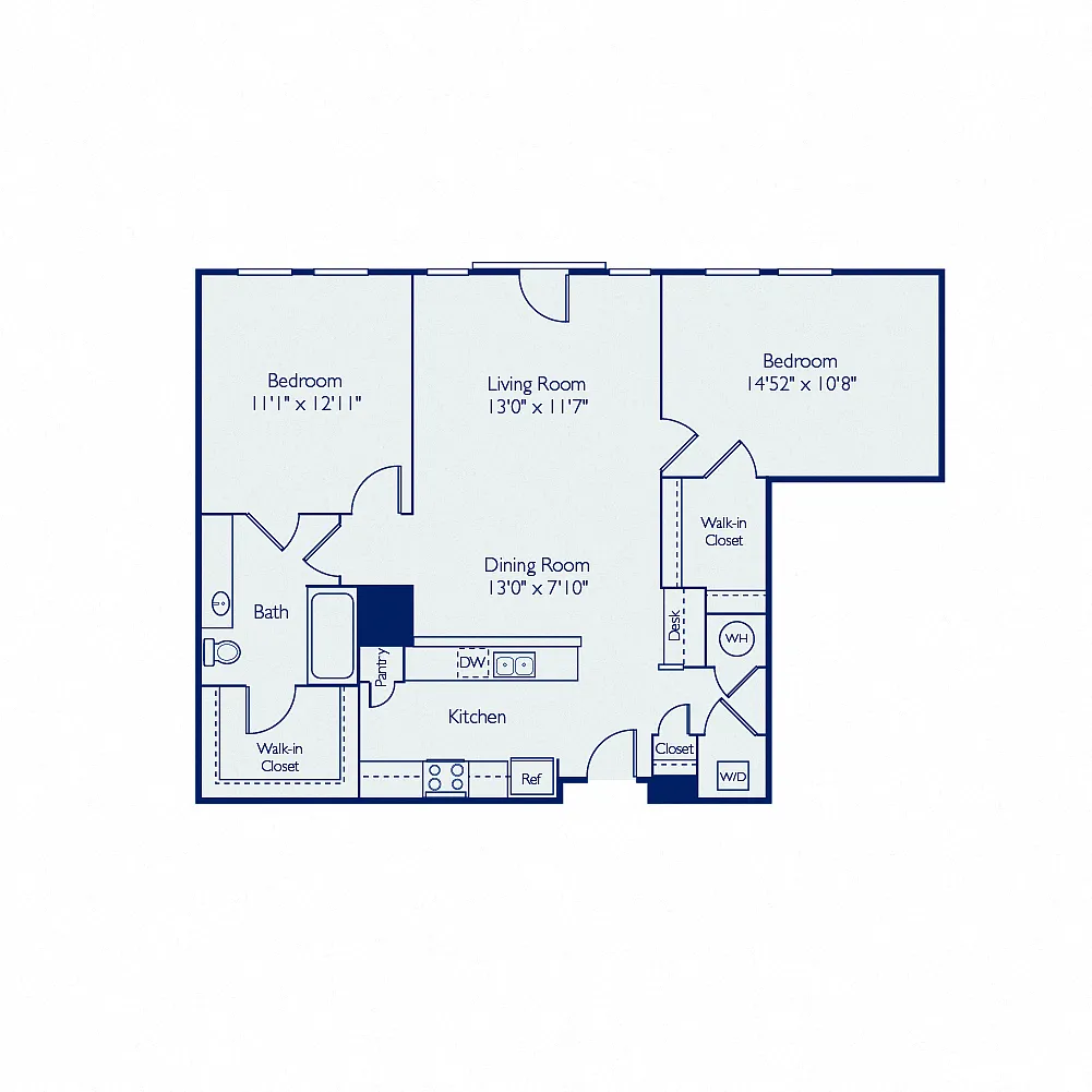 Floor plan B1B