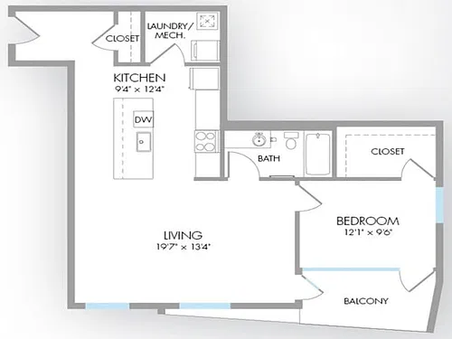 Floor plan Escala