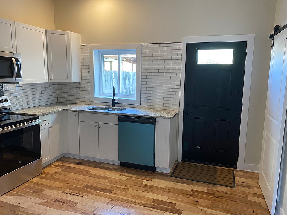 Rear entrance off kitchen