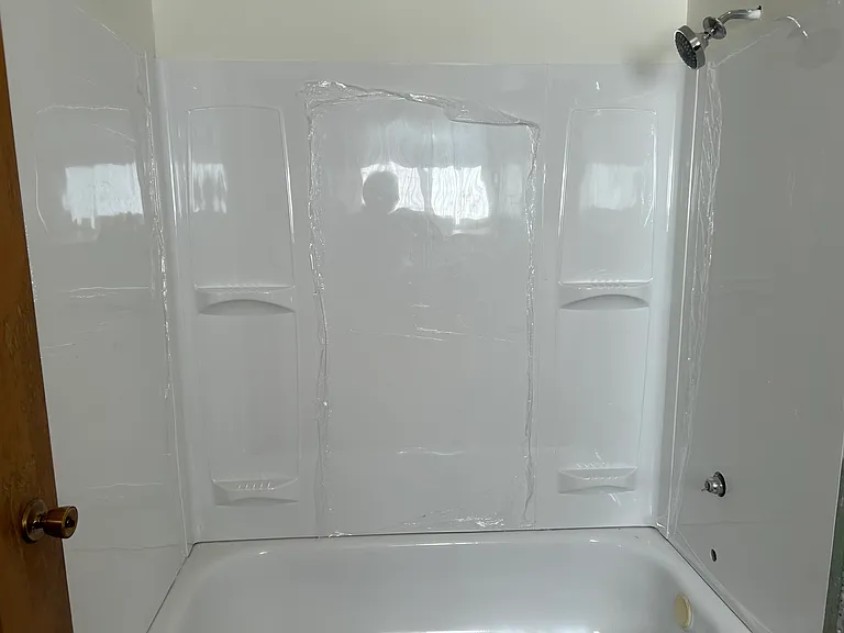 New tub surround