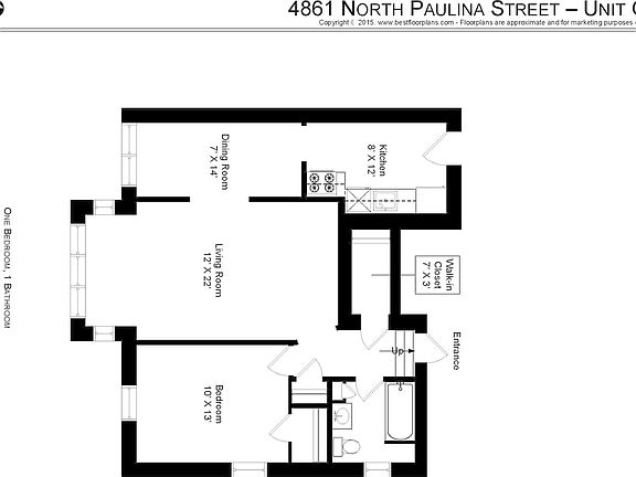 4th image of 4871 N Paulina St #1