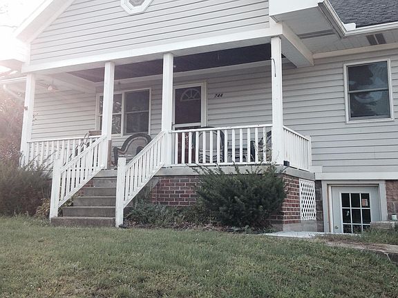 Front view of house