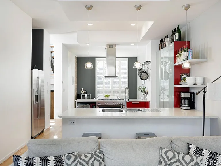 Kitchen from Living Room