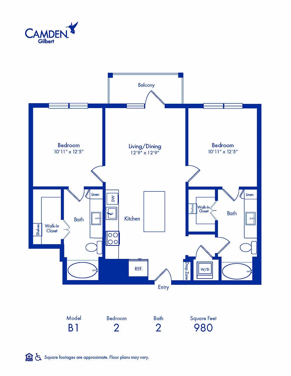 Floor plan B1
