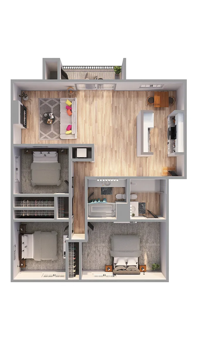 Floor plan C1