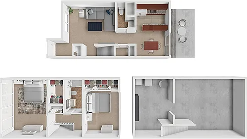 Floor plan Townhome
