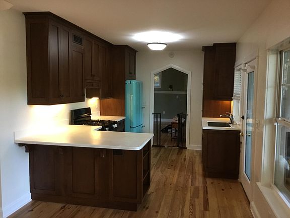 Kitchen 1950s replica robins egg blue refrigerator