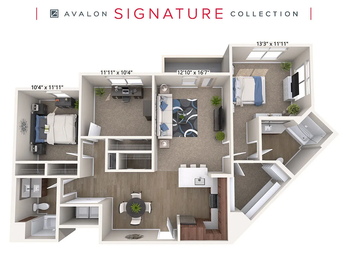 Floor plan B15-A-Wal