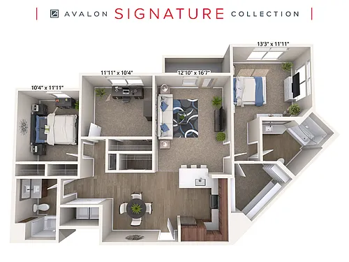 Floor plan B15-A-Wal