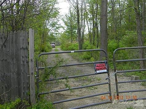 Western driveway through to Townline Rd.