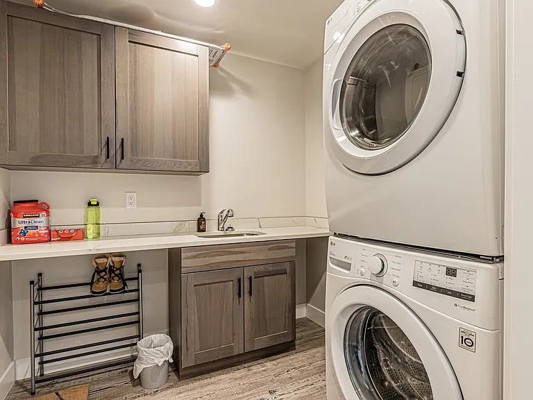 Lower Level - Laundry with Sink