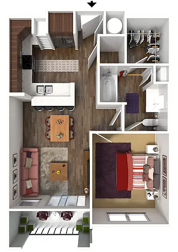 Floor plan A1