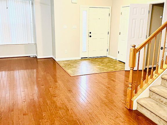 Entry way. Looking from the kitchen to the entry way
