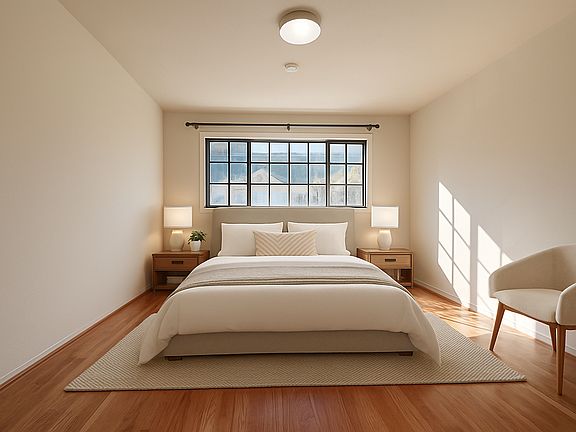 Master Bedroom with virtual staging