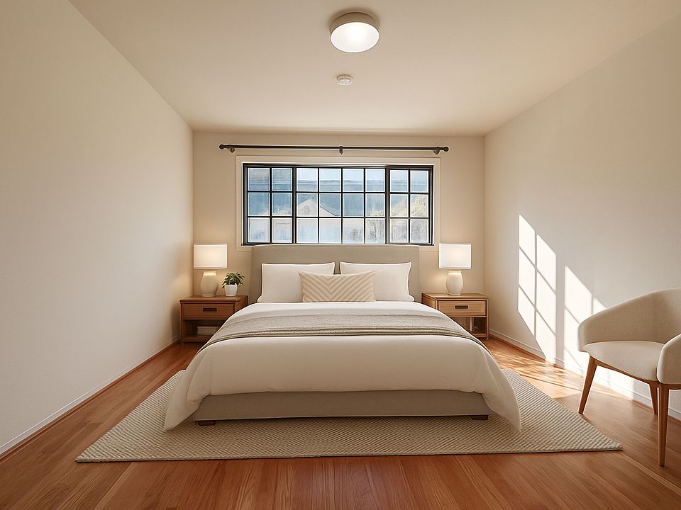 Master Bedroom with virtual staging