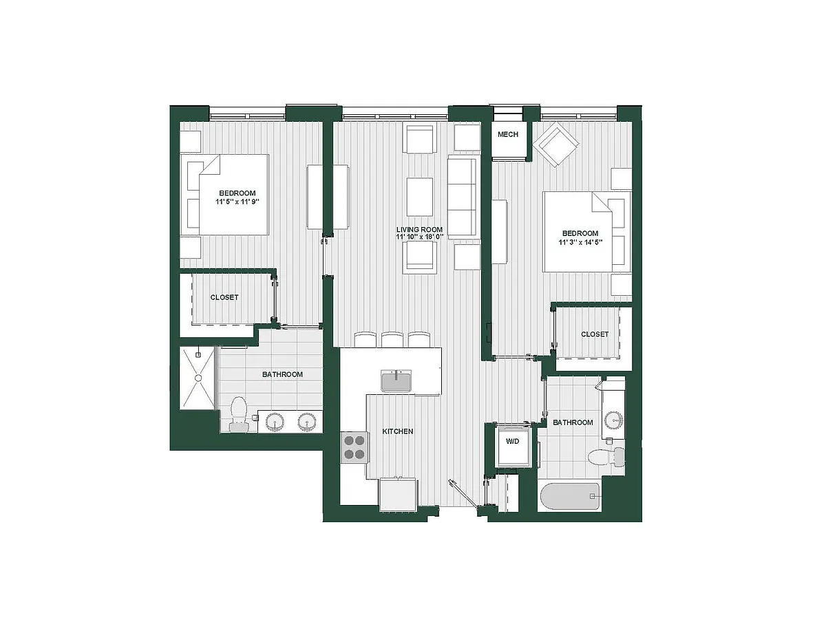 Floor plan B1