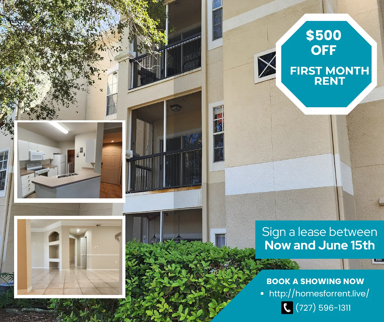 Spacious 2BR Condo in Serenade on Palmer Ranch Available Sept. 5 — Photo 1