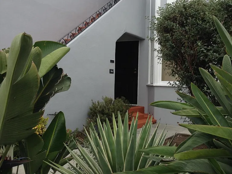 Front Entrance View from Garden