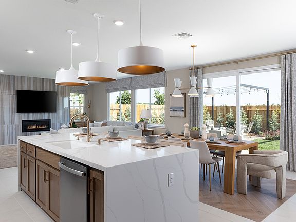 Plan 3 Model Interior