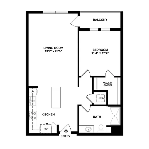 Floor plan Plan A1